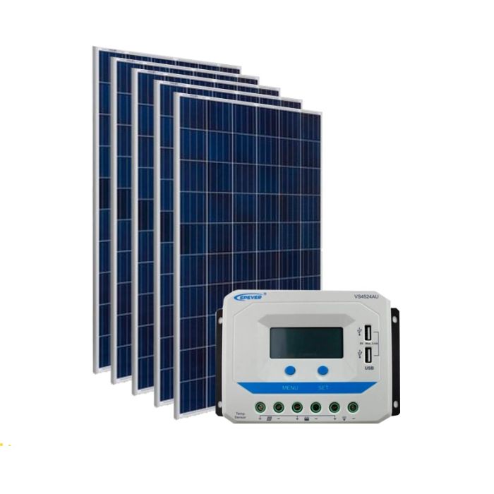 Kit Energia Solar Fotovoltaica de 775W 12V - Off Grid
