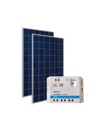 Kit Energia Solar Fotovoltaica 310Wp 12/24Vcc - até 1.007 Wh/dia