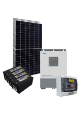 Kit Nobreak Solar Off Grid 1,65kWp c/ Bateria Solar