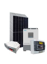Kit Energia Solar Híbrido Off Grid 3,48kWp c/ Bateria de Lítio Unipower
