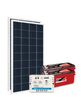 Kit de Energia Solar Off Grid 310Wp com Bateria Freedom