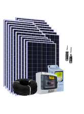 Kit Solar p/ Bomba (CA) de 2 CV Trifásica 380V - com Inversor WEG Solar Drive CFW500 - até 4.760 Wp