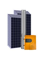 Kit Bomba Solar Híbrida ZTROON - 4ZTSC4.8-203-200-1500-A/D - até 203m ou 27.000L/dia