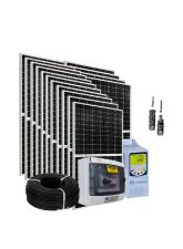 Kit Solar p/ Bomba (CA) de 5 CV Trifásica 220V - com Inversor WEG Solar Drive CFW500- Até 8.280 Wp