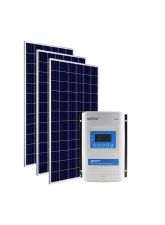 Kit Energia Solar Fotovoltaica 990Wp 12/24Vcc - até 3.917 Wh/dia