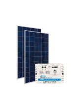 Kit Energia Solar Fotovoltaica 310Wp 12/24Vcc - até 1.007 Wh/dia