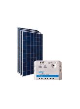 Kit Energia Solar Fotovoltaica 620Wp 12/24Vcc - até 2.014 Wh/dia