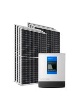 Kit Energia Solar Off-Grid Híbrido 3200Wp 48Vcc 220Vca - P3000