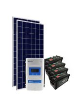 Kit de Energia Solar Off Grid 660Wp com Bateria