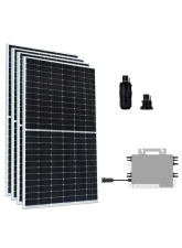 Kit Gerador Energia Solar 2,22 kWp - Microinversor Deye c/ Wifi SUN2250 - Painel ReneSola