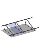 Kit de montagem SolarGroup para laje - 3 painéis fotovoltaicos 