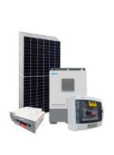 Kit Nobreak Solar Off Grid 2,20kWp c/ Bateria de Lítio