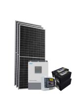 Kit Nobreak Solar Off Grid 1,10kWp c/ Bateria Solar