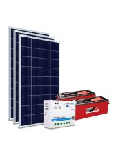 Kit de Energia Solar Off Grid 465Wp com Bateria