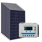 Kit Energia Solar Fotovoltaica 1200Wp 12/24Vcc - até 4.833 Wh/dia
