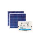 Kit Energia Solar Fotovoltaica 120Wp - até 390Wh/dia