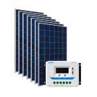 Kit Energia Solar Fotovoltaica 1085Wp 48Vcc - até 3.524 Wh/dia