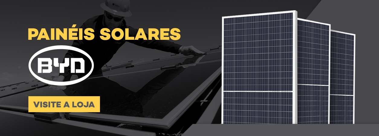 Painel Solar - Painel Solar Fotovoltaico - Módulo Fotovoltaico BYD