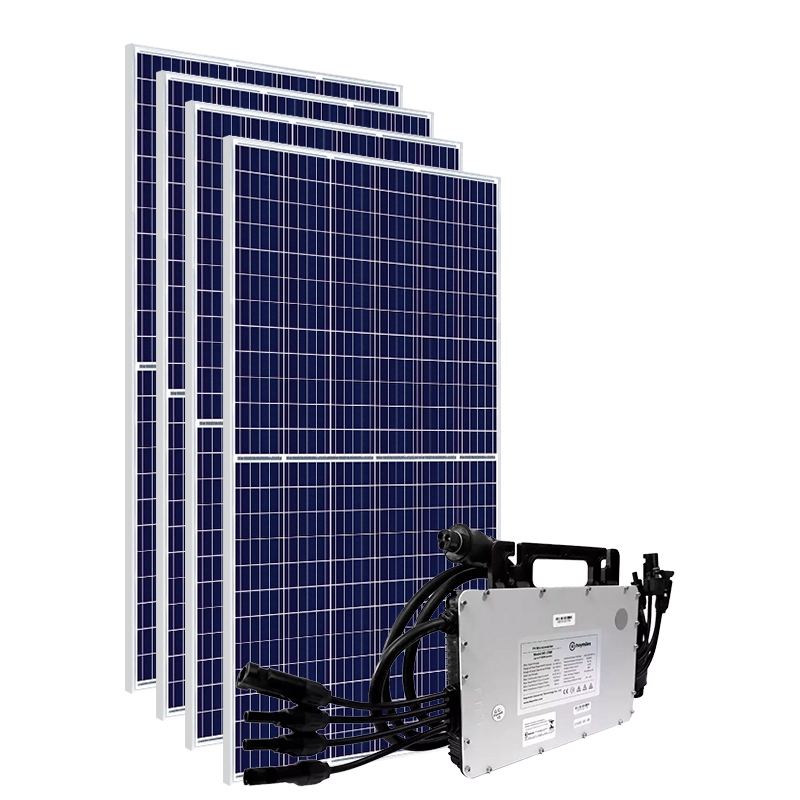 Kit Gerador Energia Solar 1,64 kWp - Sem Estrutura - Micro Inversor Hoymiles - Canadian - Mono 220V