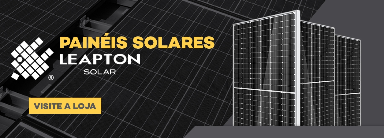 Painel Solar - Painel Solar Fotovoltaico - Módulo Fotovoltaico Leapton Solar