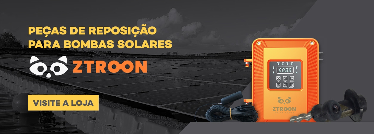 Bomba Solar ZTROON - Bombeamento de Água com Energia Solar