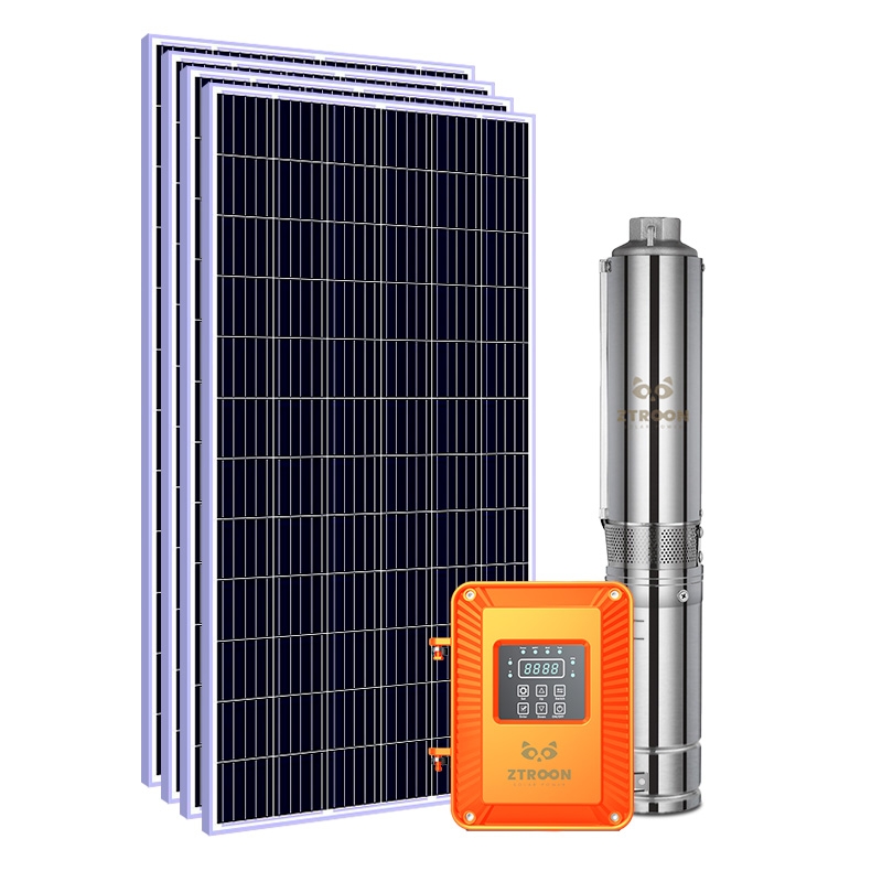 Kit Bomba Solar Centrífuga ZTROON 3ZTPC5.2-75-96-750W - até 75m ou 31.200 L/dia